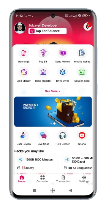 Mcash Remit Mobile App